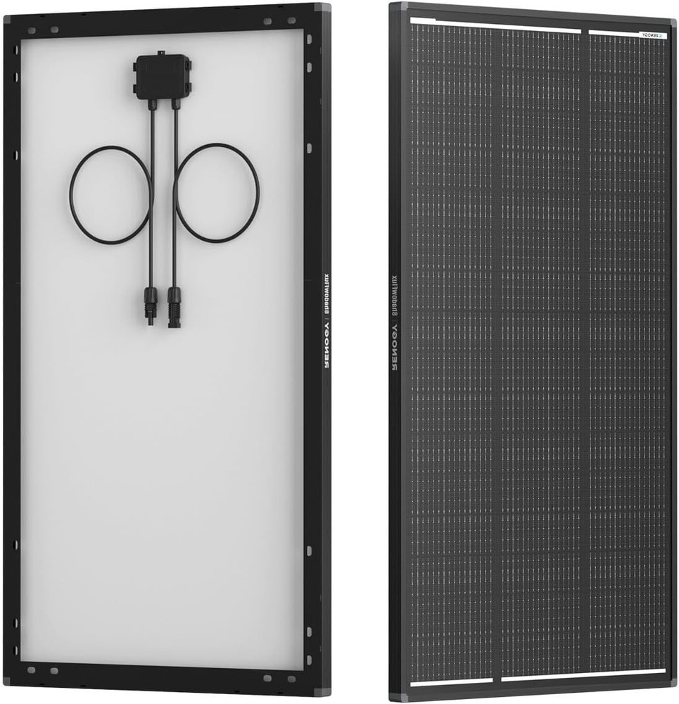 120W Solar Panel ShadowFlux Anti-Shading N-Type 16BB 12 Volt 25% High-Efficiency
