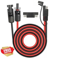 MOOKEERF 25ft 10AWG Solar SAE Cable