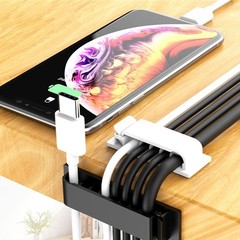 10pcs Multiple Slot Wire Clip for Efficient Cable Arrangement In Any Space