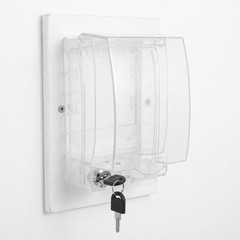 Lockable Outlet Cover – Clear Waterproof Socket Protector for 86 Type Outdoor