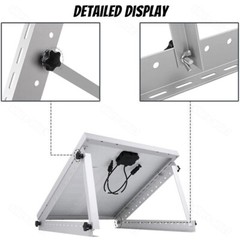 4 Pack 28in Adjustable Solar Panel Tilt Mount Brackets for Roof RV Boat Off-Grid