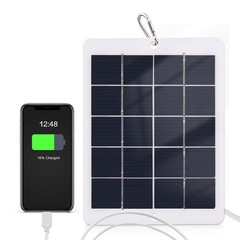 3W 5V Portable Waterproof Solar Charger For Camping Phones Outdoor Devices