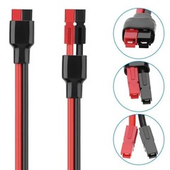 50A 600V Solars Battery Extension Wire for Power Stations Solars Generators