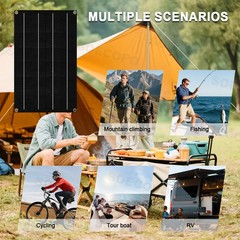 1600W Solar Panel Kit – 2 x 800W + 100A Controller + Extension Cord Multi-ScenlC