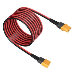 Heavy Duty 10AWG XT60 Extension Cable Wire for RC Lipo Solar Battery