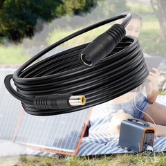 Long distances Solar DC7.9×0.9mm Charging Cable 14AWG Copper Cores For Outdoor