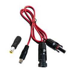 Solar Use Input Cable DC8020 with DC7909 Tip and Twin-Wire Daily