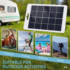 15W 10W Protable Mini Flexible Solar Panel For Outdoor Cell Phone Charging
