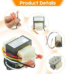 120V to 24V HVAC Furnace Voltages Changer 2 Hole Mount 40VA Voltages Converter