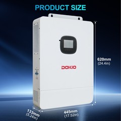 DOKIO 10KW Solar Off-grid Split-phase AIO Inverter Battery Charger UL1741
