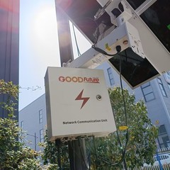 Communication Network Control Unit for Solar Tracking Control System wind load