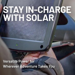 5 Watt Solar Panel 12V Battery Charger W/ Charge Controller IP67 Weatherproof