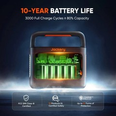 Jackery Explorer 240 V2 Solar Generator + SolarSaga 40W Solar Panel Kits