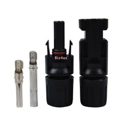 10Pairs For MC4 1000V 30A Male Female Wire PV Solar Panel Cable Connector Set US