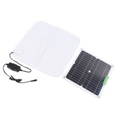 Solar Panel Heating Blanket 12V 50W Rapid Uniform Heating Soft Portable Pet YAQP