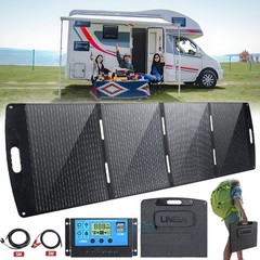 Foldable Solar Panel 200W 100W Portable Solar Charge Controller for Camping RVs