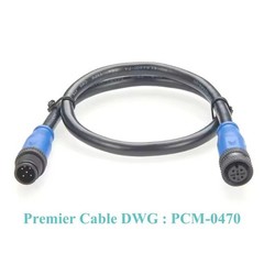 Harsh Conditions IP67 Backbone Fire Resistant Gold-plated Contacts For GARMIN