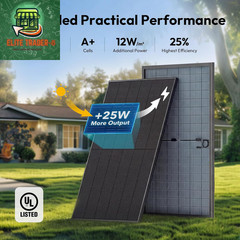 Bifacial 425 Watt Solar Panel N-Type UL 61730 16BB Solar Panels 25% High Effici