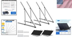 Lightweight Aluminum Solar Panel Mount Brackets – Perfect for Off-Grid Living