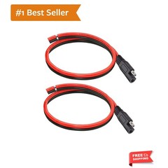 High-Conductivity 10AWG SAE Connector – Ideal for Solar Battery Transfers