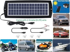 Durable Solar Panel Battery Maintainer – Prevents Battery Drain in All Vehicles