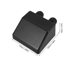 Rv Solar Cable Entry Box ABS Durable Dual Hole Cable Gland for Roof Wire Entry