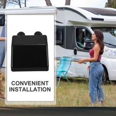 Rv Solar Cable Entry Box ABS Durable Dual Hole Cable Gland for Roof Wire Entry