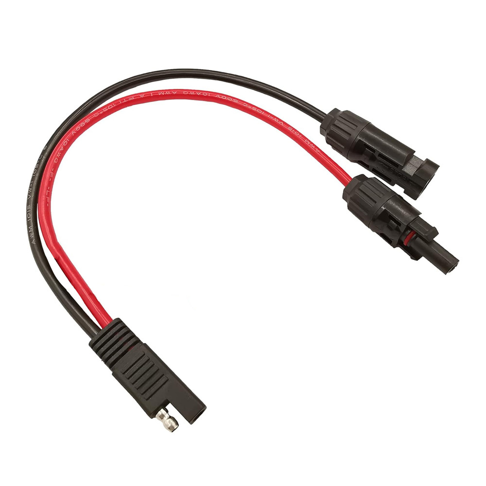 6FT 16 AWG SAE to Solar Panel Adapter, RV Solar Panel Connector Cable