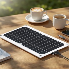 10/20W Portable USB Solar Panel Charger Power Bank for Outdoor Camp Hiking Phone