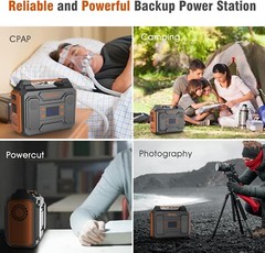 Open Box Portable Power Station 300W Solar Generator 280Wh，Hot sale！US！