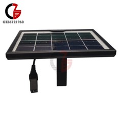 5V 1.8W 360mA Solar Panel with USB female for USB charging small desk lamp bulb