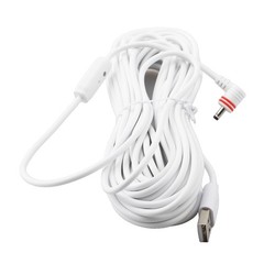 Efficient Charging Power Cable with Adapter for Ring Spotlight Cam Plus