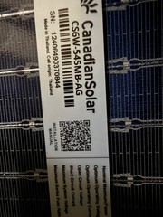 BRAND NEW LOT OF 35pcs 545W Canadian Tier 1 Bifacial Solar Panels 630W MAX