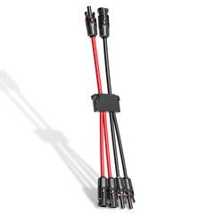 Solar Connectors Cable for Solar Panels Cable Splitter Y Branch Parallel Adapter