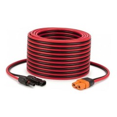 Solar to XT60i Cable 10AWG Solar Panel to XT60i Adapter Connector XT60i-F 20FT