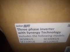 Solar Edge Inverter SE-TRI-USOONS4 Three Phase Synergy Inverter. (BRAND NEW)