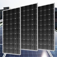 600W Watt Fest Solar Panel 18V Mono Home RV Rooftop Camping Off-Grid Power US