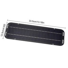 30W Solar Panel 12V Trickle Charger Battery Charger Kit Maintainer Boat Car RV