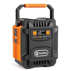 200W Portable Power Station Solar Generator Backup Battery for Home Emergency