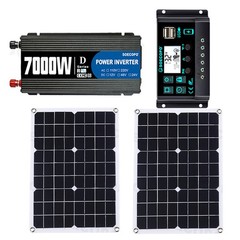 7000W Sine Wave Inverter Solar Kit | Complete Inverter 12V24V-110V/220V