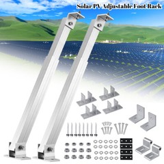 Solar Panel Mounting Brackets Adjustable Tilt Mount Fixing Wall Rooftop RV Boat