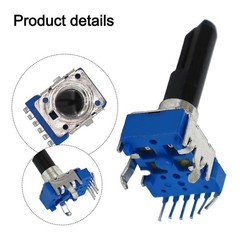 10Pcs RK12 6 Pin Stereo Potentiometer B10K B20K B50K B100K Audio Parts