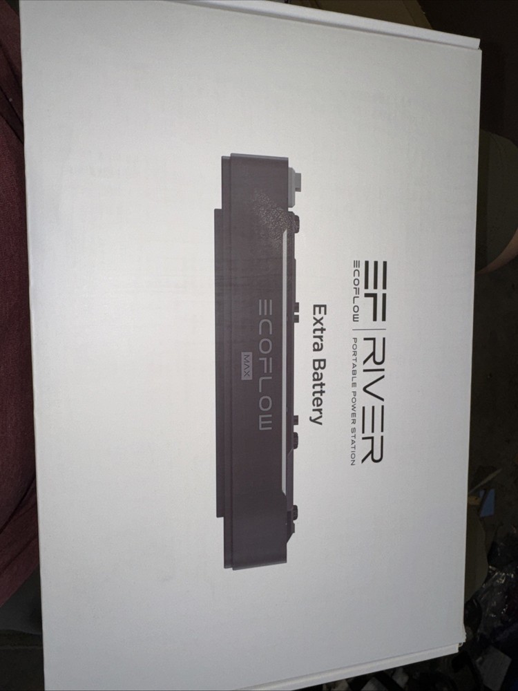EcoFlow River 600 Portable Power Station EXTRA BATTERY EF4-MXA KIT *SEALED*