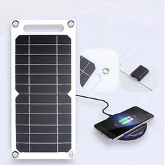Waterproof 20W Portable Solar Panel USB Charger for Phones, Power Banks, Tablet