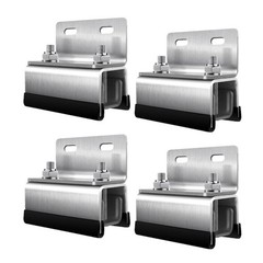 Rooftop Cargo Security Bracket Set for RVs Stainless Steel Construction