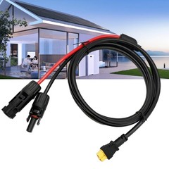 16AWG 5FT Solar Connector to XT60 Adapter Cable Solar Extension Cord Enduring