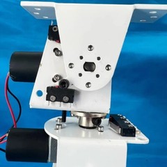 Tracking Monitor Heavy Duty High Torque All Metal DC Dual Axis Pan Tilt Solar
