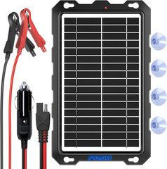 -9W-Solar-Battery-Trickle-Charger-Maintainer -12V Portable Waterproof Solar Pane