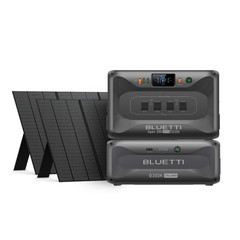 BLUETTI Apex 300 Power Station + B300K Battery + QTY 2 OF 350W Solar Panels