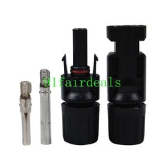 10 Pair Connectors For MC-4 Solar Panel 30A Plug Socket Male & Female